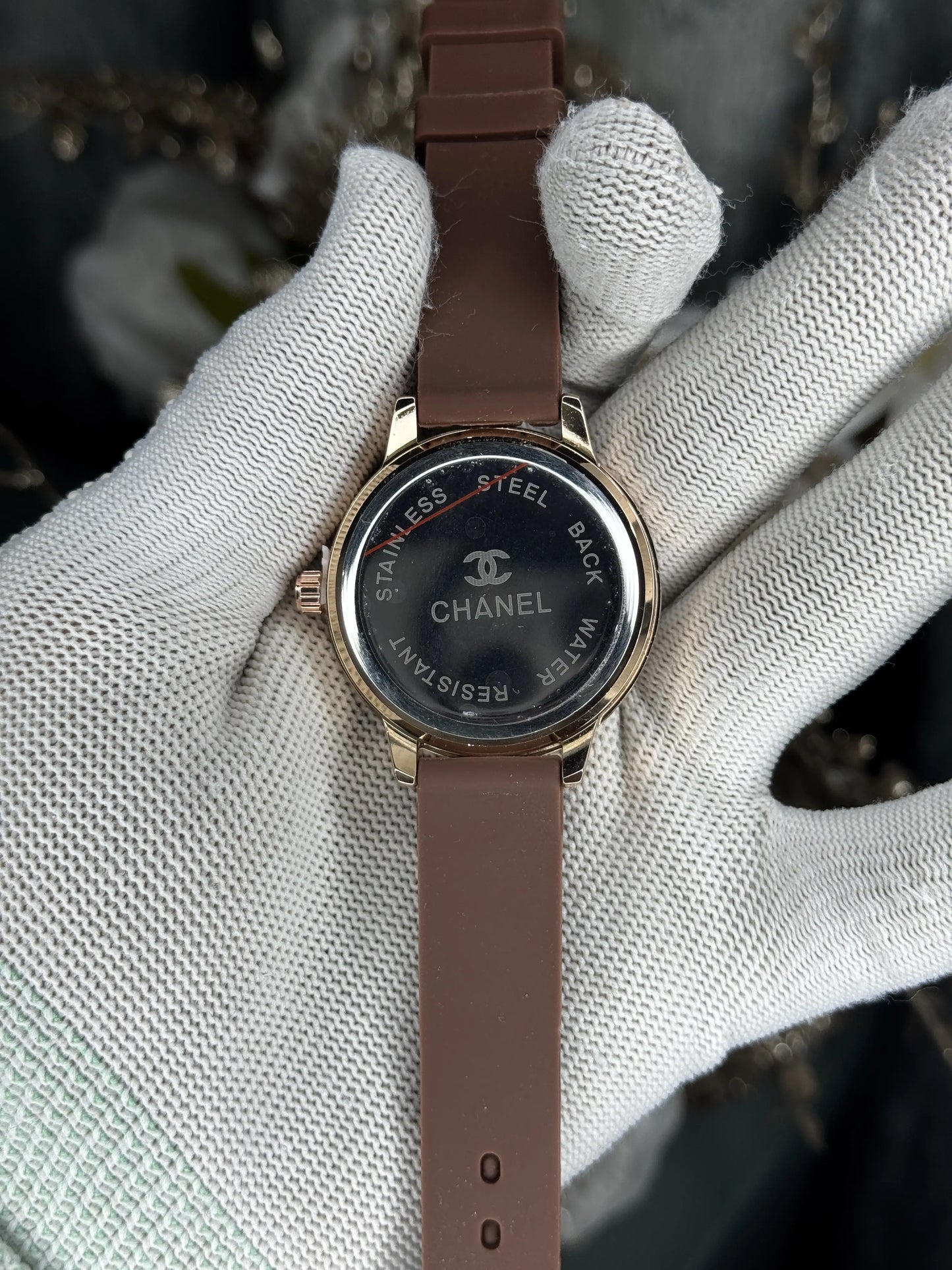 Chane l Paris Brown White Premium Ladies Watch