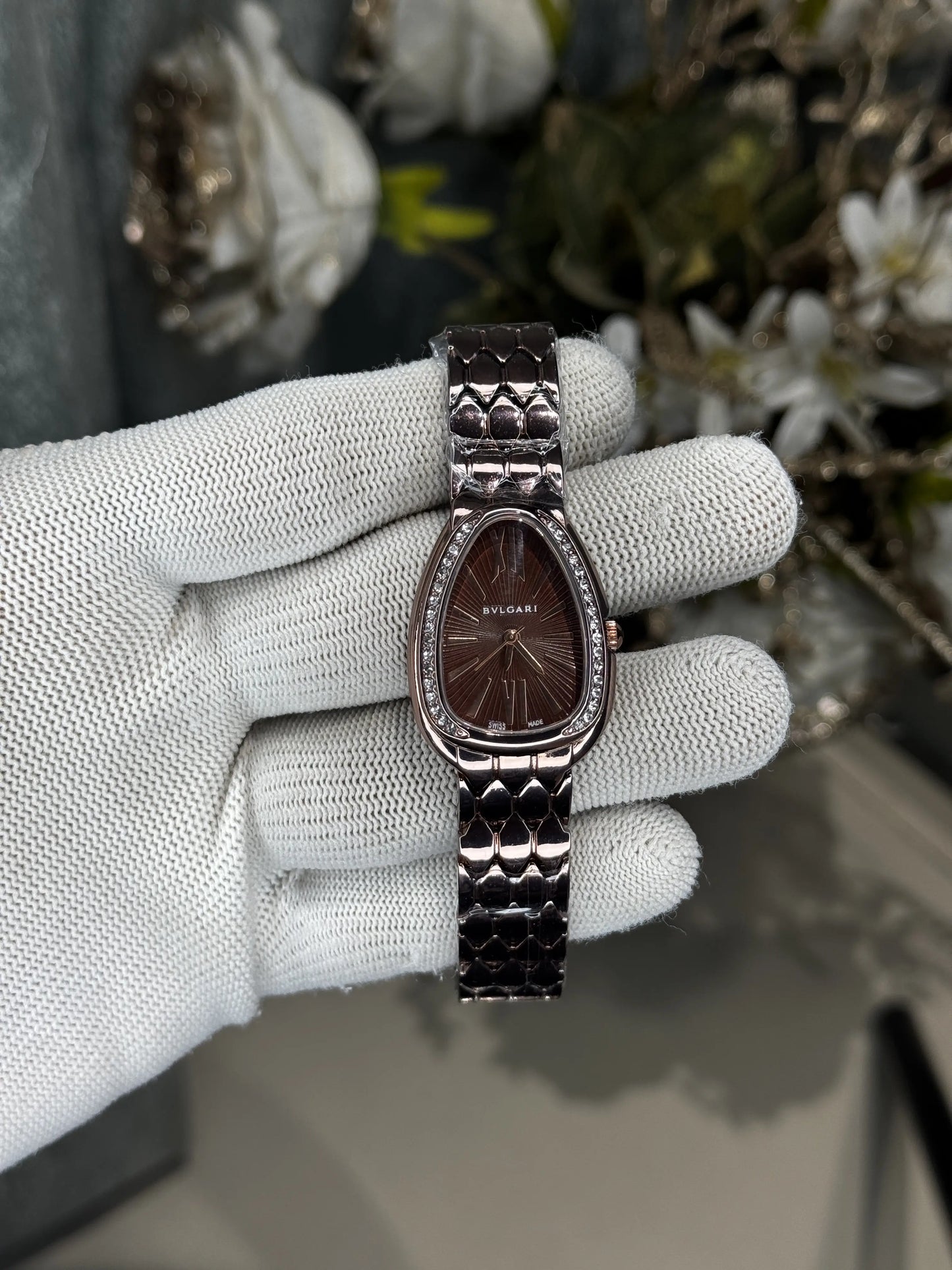 Bvlgar i Serpenti Copper Brown Premium Watch