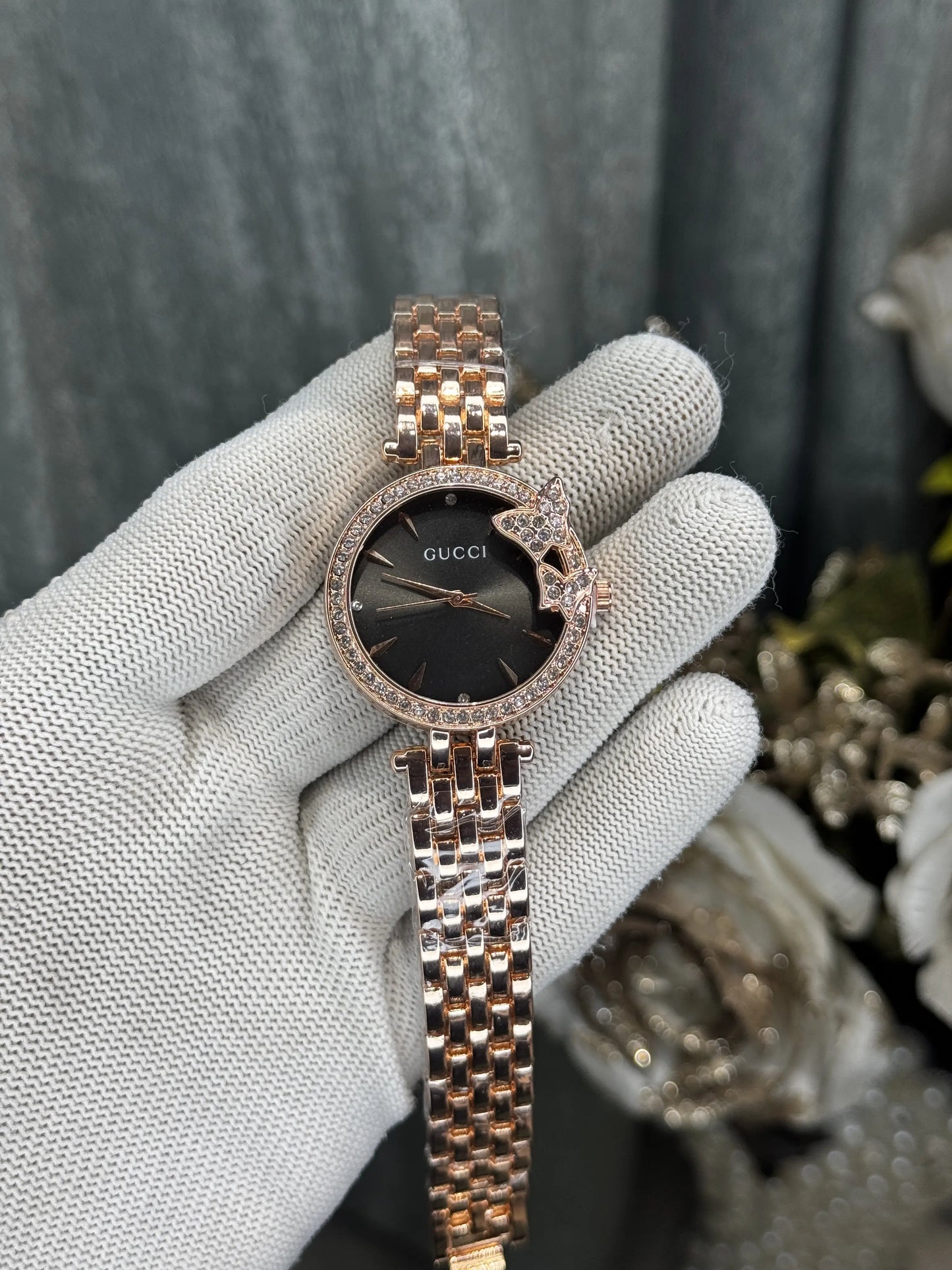 Gucc i Copper Black Designer Ladies Watch