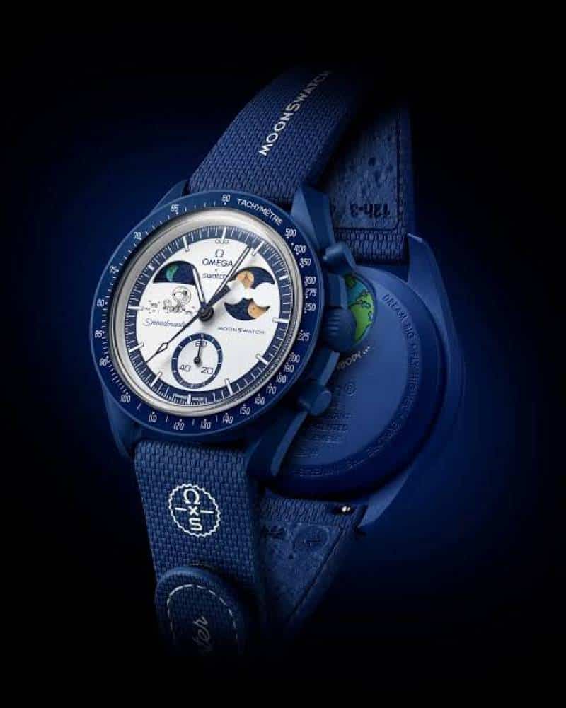 Omega Swatch Mission to the Earth Phase Moonshine Gold FI-XX