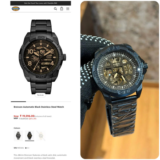 FOSSIL BRONSON METAL