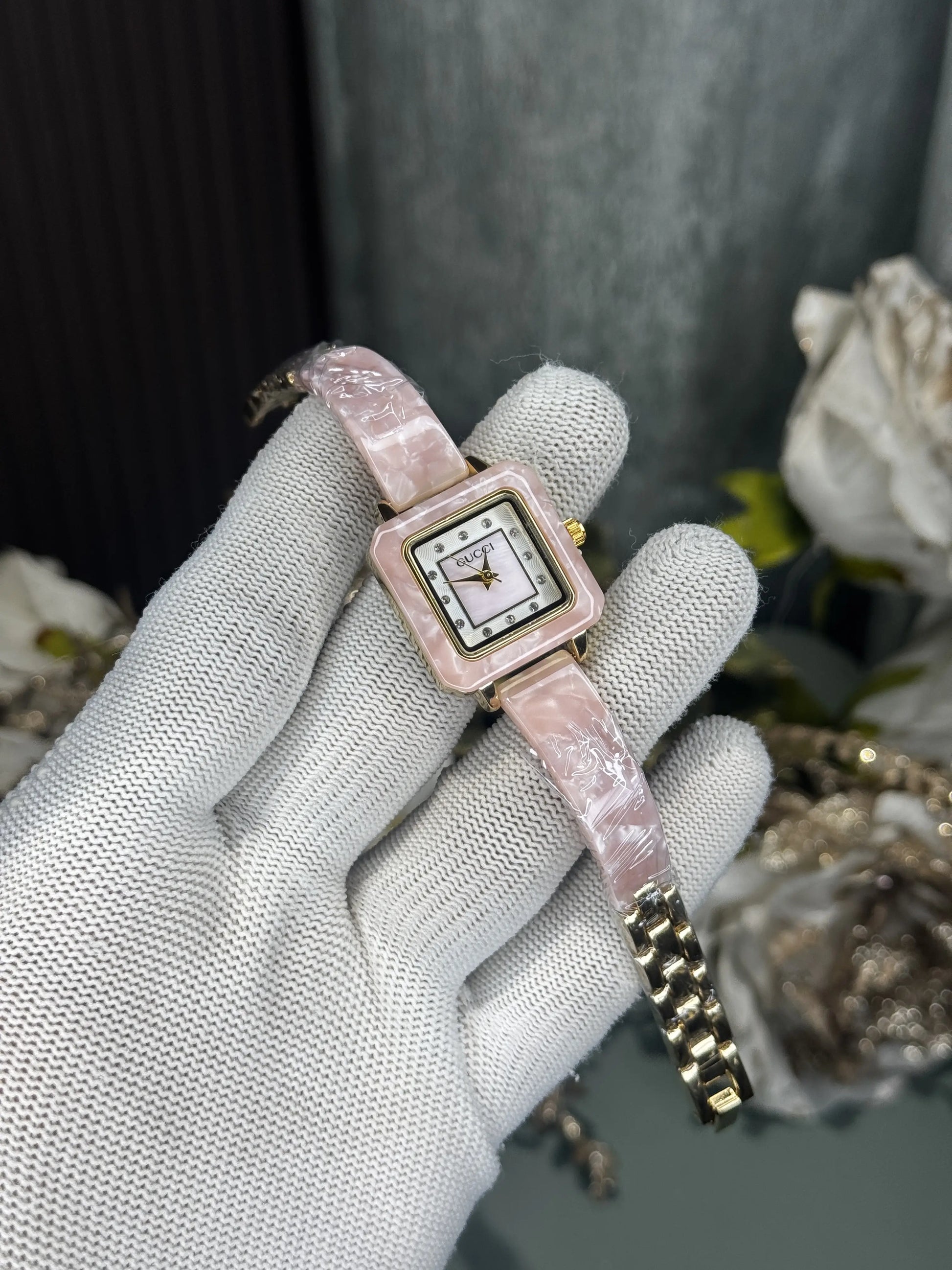 Gucc i Pink Gold Premium Ladies Watch