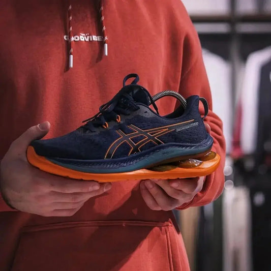 Asics Gel Kinsei Max French Blue Bright Orange