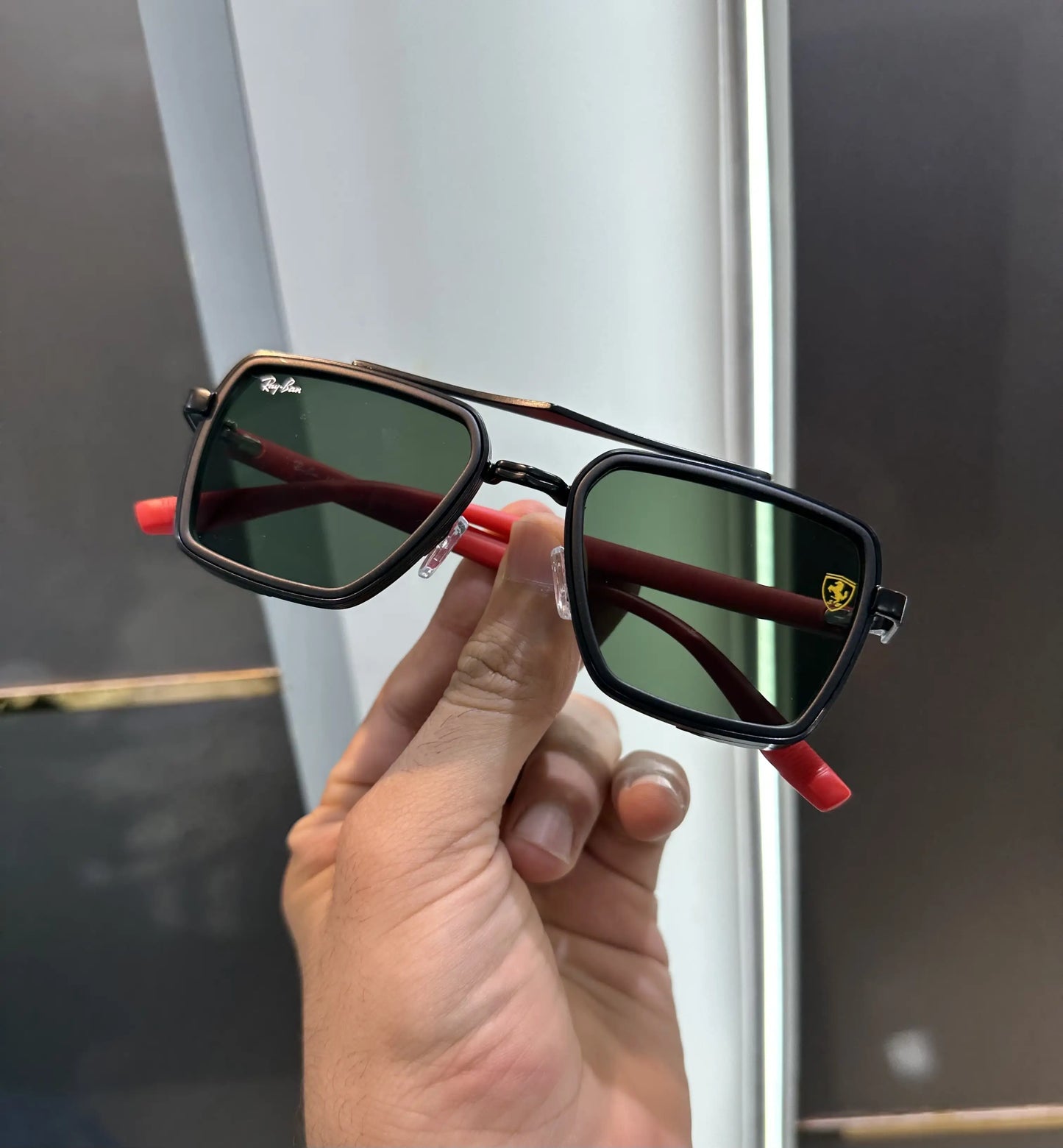 RayBan Ferrar i Green Premium Shades 06