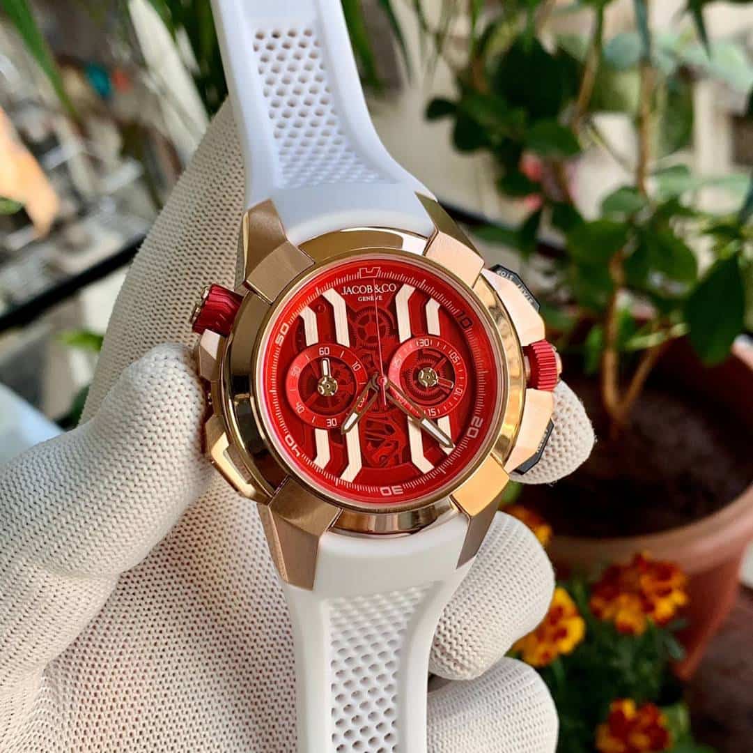 JACOB  CO EPIC X CHRONOGRAPH RED
