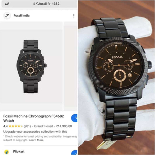FOSSI.L CHRONOGRAPH METAL HEAVY