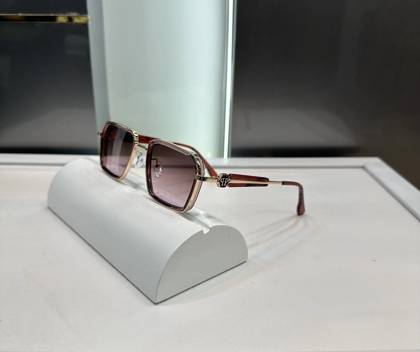 Philipp Plein Gold Pink Premium Shades 655