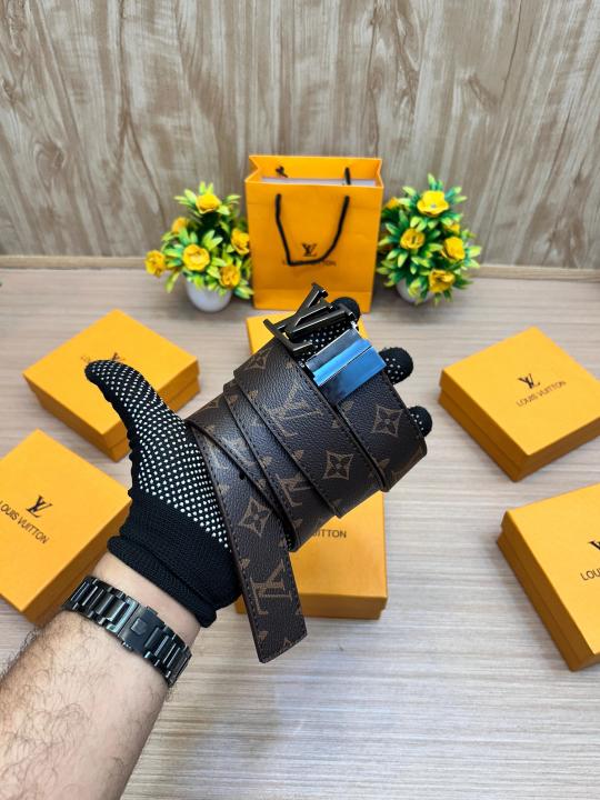 LOUIS_VUITTON_LV PREMIUM LEATHER BELT