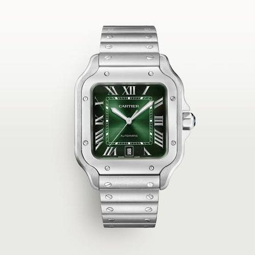 CARTIE_R DE SANTOS GREEN DIAL