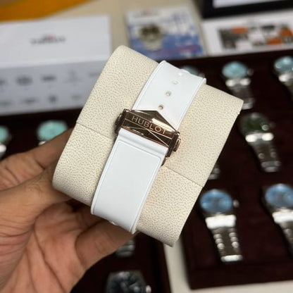 HUBLO_T SANG BLUE II 3D SPIDER DIAMOND SET CASE