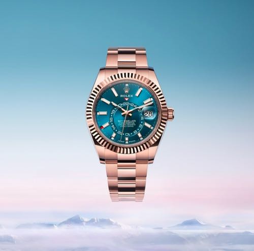 ROLE_X SKY DWELLER Everose GOLD OYSTER BELT