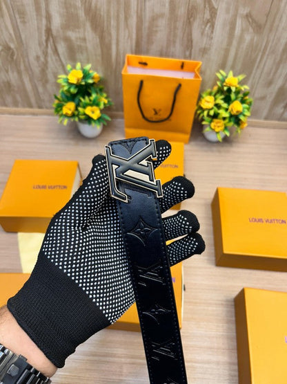 LOUIS_VUITTON_ LV PREMIUM LEATHER BELT