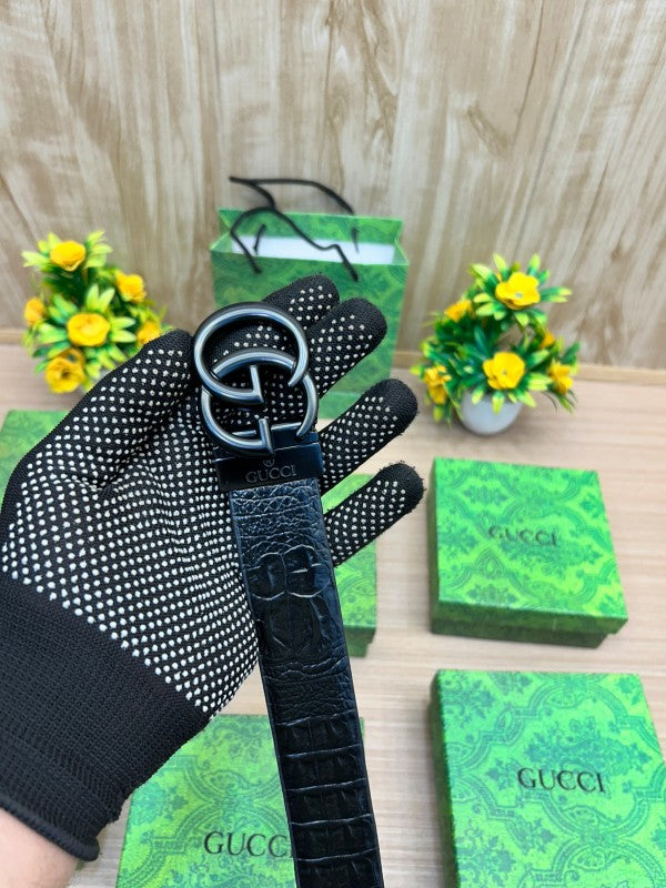 GUCC-I PREMIUM LEATHER BELT