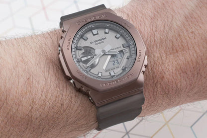 G-SHOC-K GM- 2160 | Metal Dial | 1:1 Quality| BROWN
